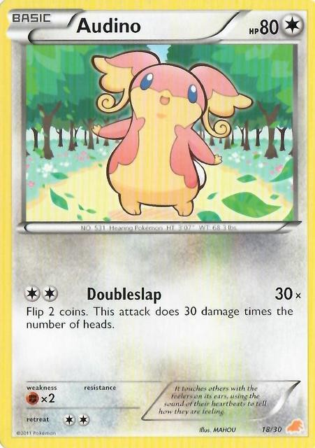 Audino (18/30) [Black & White: Trainer Kit - Excadrill] | Dumpster Cat Games