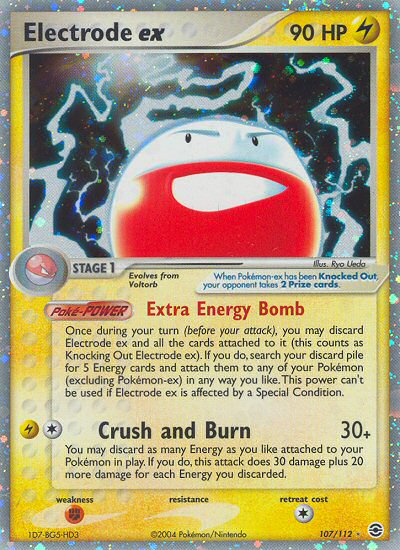 Electrode ex (107/112) [EX: FireRed & LeafGreen] | Dumpster Cat Games