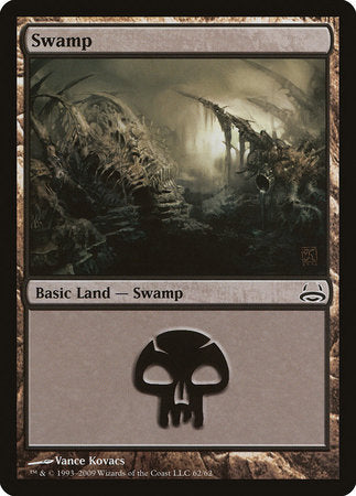 Swamp (62) [Duel Decks: Divine vs. Demonic] | Dumpster Cat Games