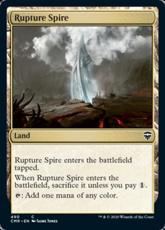 Rupture Spire (490) [Commander Legends] | Dumpster Cat Games