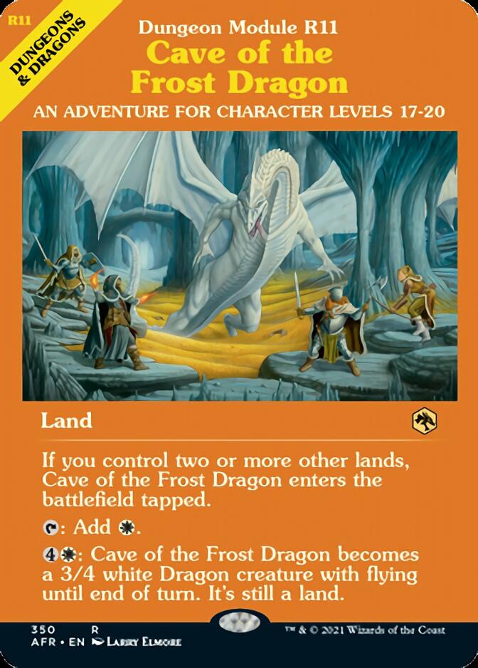 Cave of the Frost Dragon (Dungeon Module) [Dungeons & Dragons: Adventures in the Forgotten Realms] | Dumpster Cat Games