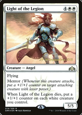 Light of the Legion [Guilds of Ravnica Promos] | Dumpster Cat Games