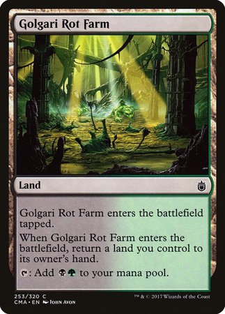 Golgari Rot Farm [Commander Anthology] | Dumpster Cat Games