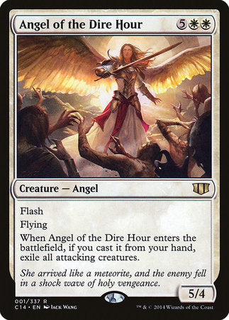 Angel of the Dire Hour [Commander 2014] | Dumpster Cat Games