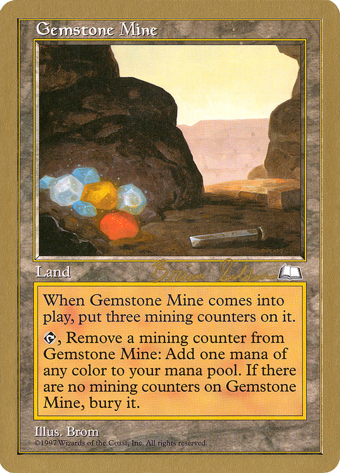 Gemstone Mine (Brian Selden) [World Championship Decks 1998] | Dumpster Cat Games