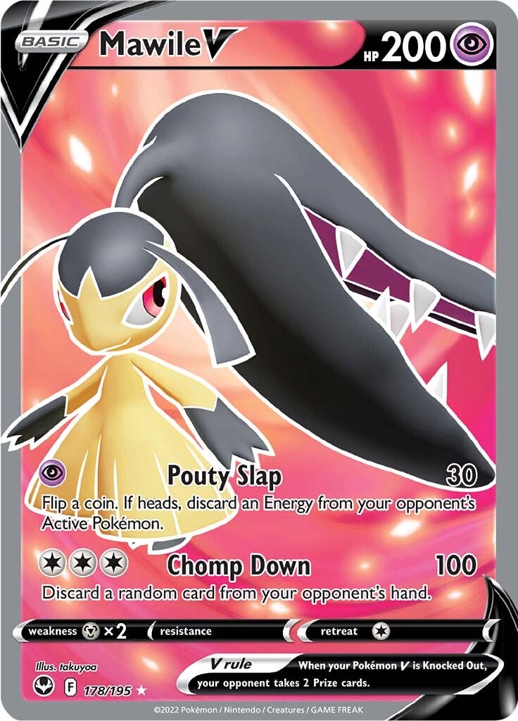 Mawile V (178/195) [Sword & Shield: Silver Tempest] | Dumpster Cat Games