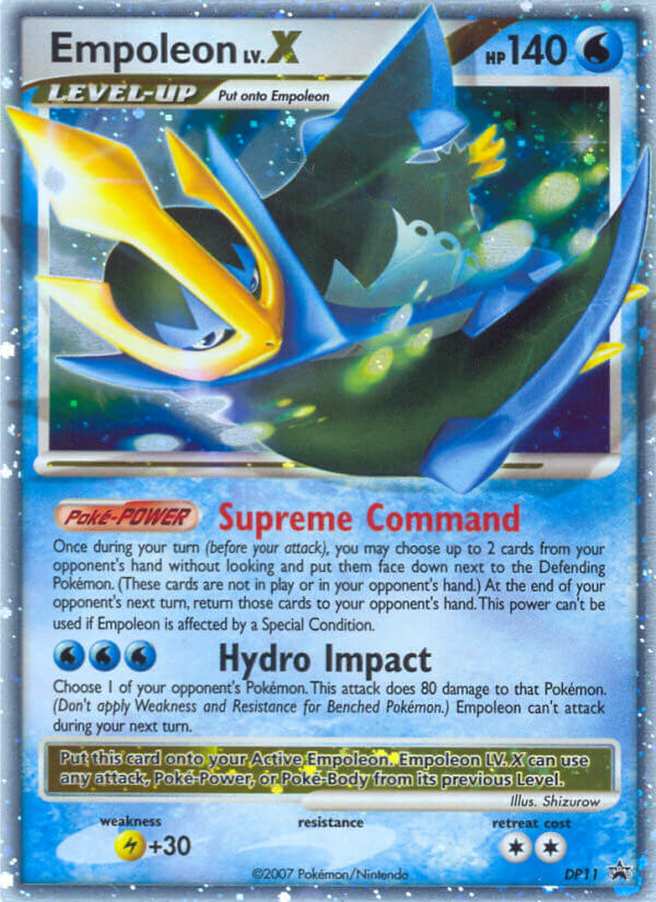 Empoleon LV.X (DP11) [Diamond & Pearl: Black Star Promos] | Dumpster Cat Games