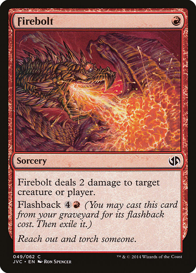 Firebolt [Duel Decks Anthology] | Dumpster Cat Games