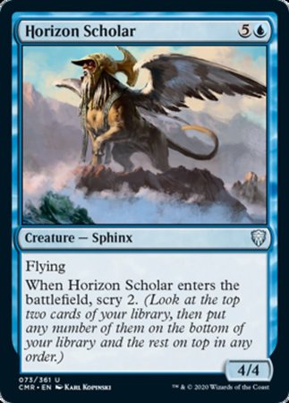 Horizon Scholar [Commander Legends] | Dumpster Cat Games