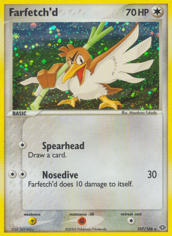 Farfetch'd (107/106) [EX: Emerald] | Dumpster Cat Games