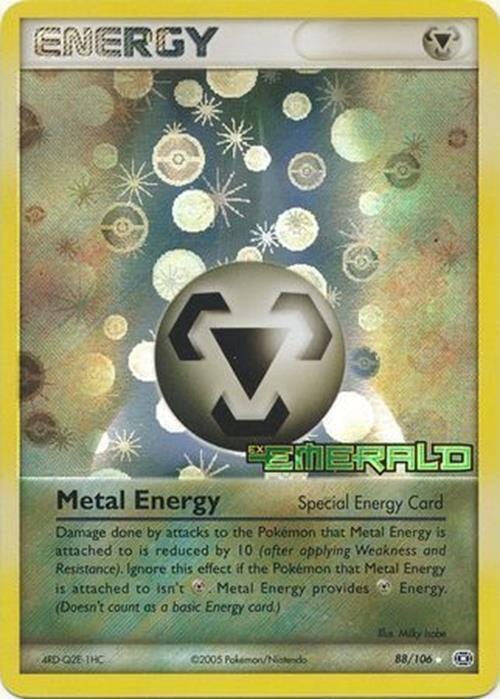 Metal Energy (88/106) (Stamped) [EX: Emerald] | Dumpster Cat Games