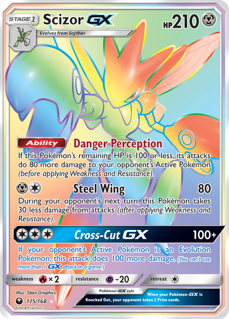 Scizor GX (175/168) [Sun & Moon: Celestial Storm] | Dumpster Cat Games