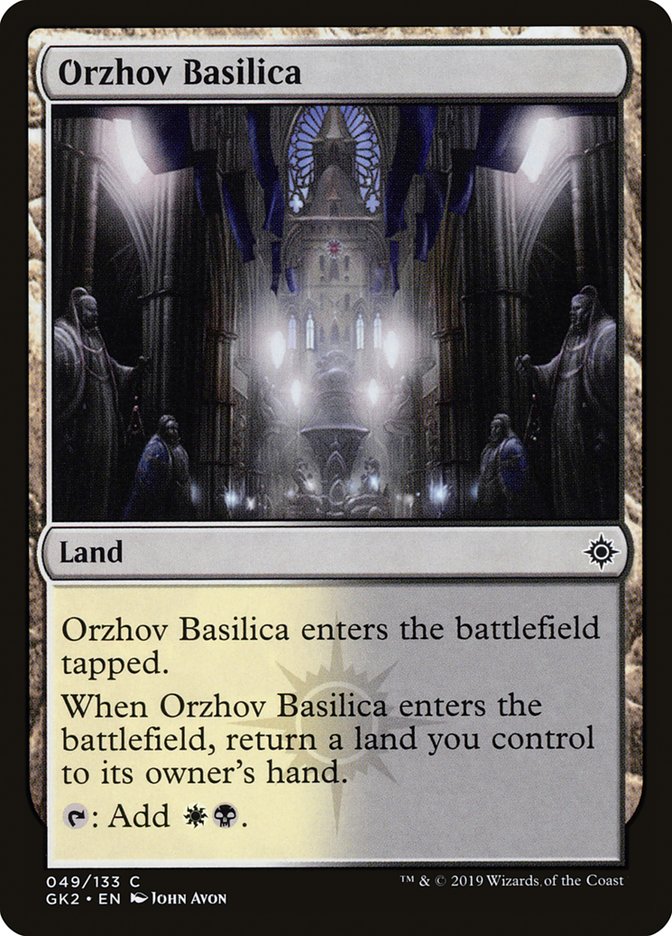 Orzhov Basilica [Ravnica Allegiance Guild Kit] | Dumpster Cat Games