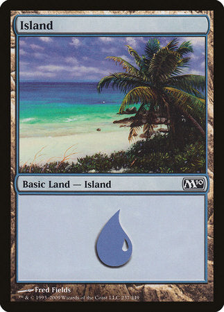 Island (237) [Magic 2010] | Dumpster Cat Games