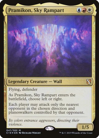 Pramikon, Sky Rampart [Commander 2019] | Dumpster Cat Games