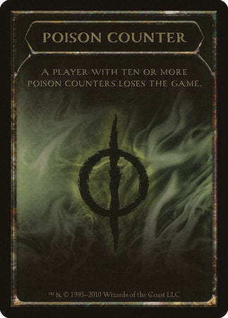 Poison Counter Token [Scars of Mirrodin Tokens] | Dumpster Cat Games