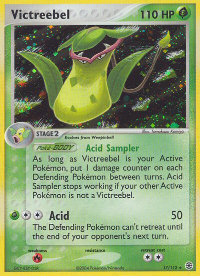 Victreebel (17/112) [EX: FireRed & LeafGreen] | Dumpster Cat Games