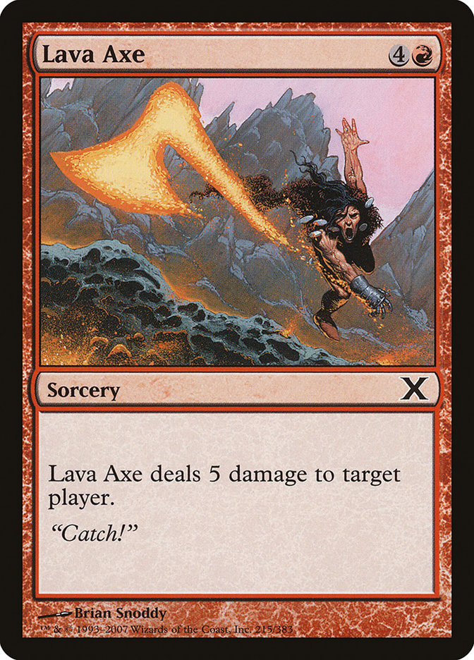 Lava Axe [Tenth Edition] | Dumpster Cat Games