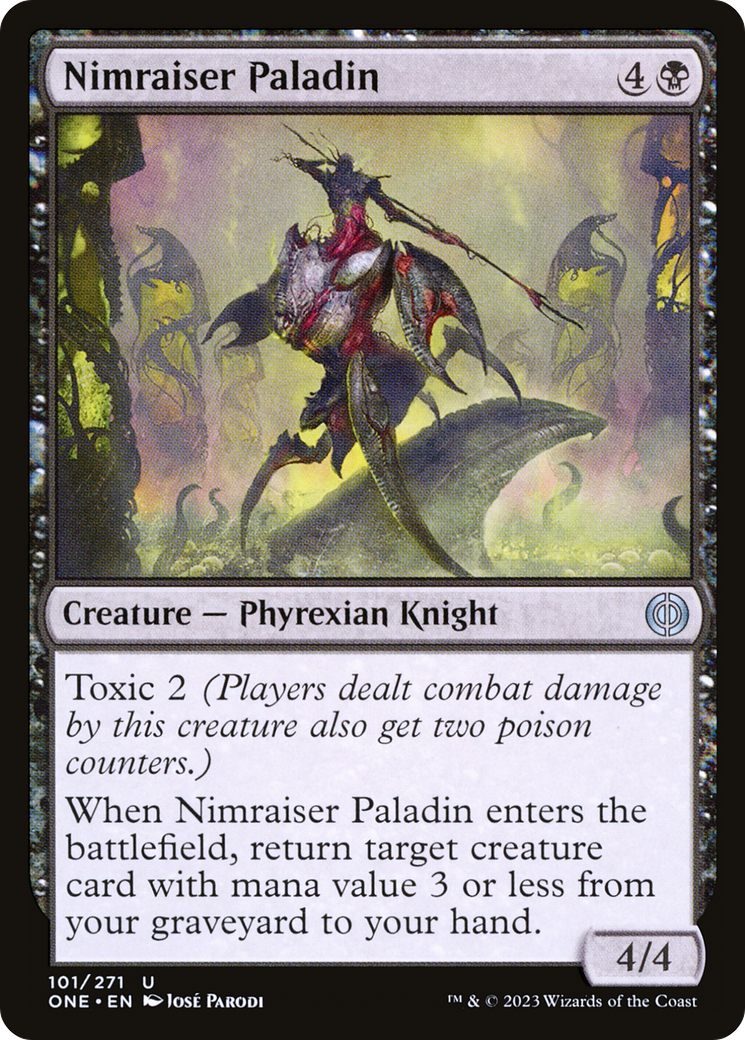 Nimraiser Paladin [Phyrexia: All Will Be One] | Dumpster Cat Games