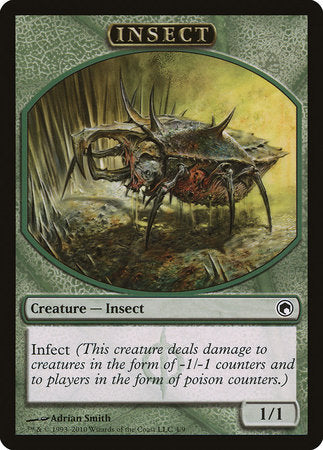 Insect Token [Scars of Mirrodin Tokens] | Dumpster Cat Games