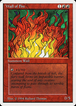 Wall of Fire [Summer Magic / Edgar] | Dumpster Cat Games