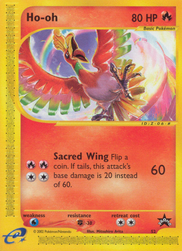 Ho-oh (52) [Wizards of the Coast: Black Star Promos] | Dumpster Cat Games