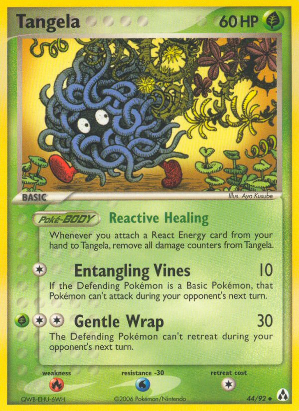 Tangela (44/92) [EX: Legend Maker] | Dumpster Cat Games