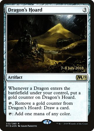 Dragon's Hoard [Core Set 2019 Promos] | Dumpster Cat Games