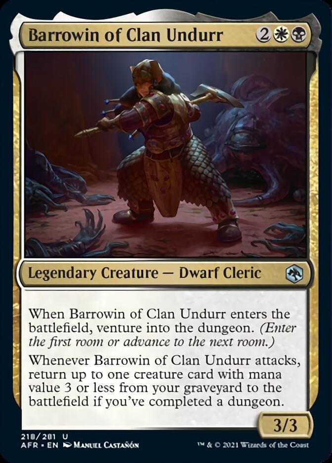 Barrowin of Clan Undurr [Dungeons & Dragons: Adventures in the Forgotten Realms] | Dumpster Cat Games