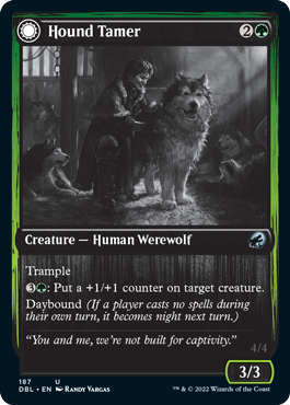 Hound Tamer // Untamed Pup [Innistrad: Double Feature] | Dumpster Cat Games