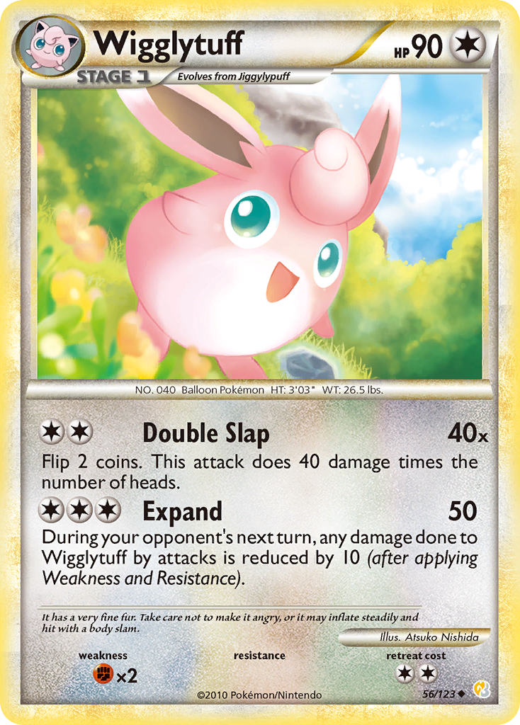 Wigglytuff (56/123) [HeartGold & SoulSilver: Base Set] | Dumpster Cat Games