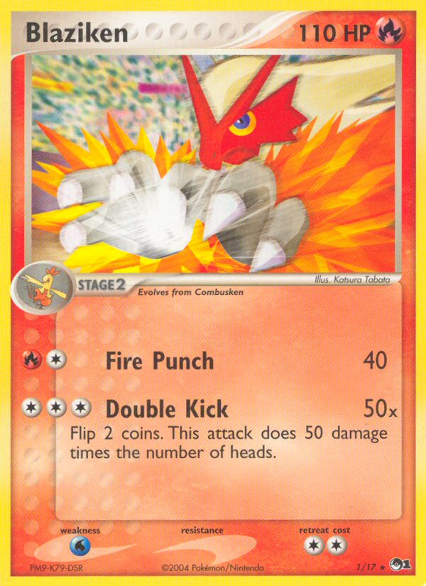 Blaziken (1/17) [POP Series 1] | Dumpster Cat Games