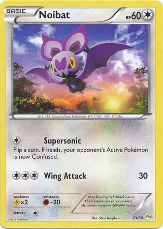 Noibat (23/30) [XY: Trainer Kit - Noivern] | Dumpster Cat Games