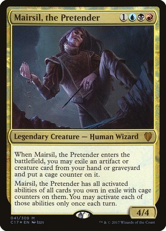 Mairsil, the Pretender [Commander 2017] | Dumpster Cat Games