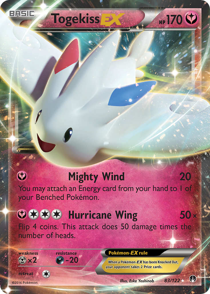 Togekiss EX (83/122) [XY: BREAKpoint] | Dumpster Cat Games