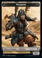 Warrior // Inkling Double-sided Token [Commander Legends: Battle for Baldur's Gate Tokens] | Dumpster Cat Games