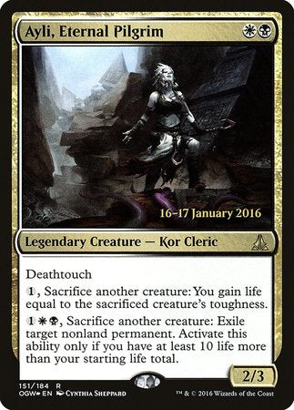 Ayli, Eternal Pilgrim [Oath of the Gatewatch Promos] | Dumpster Cat Games