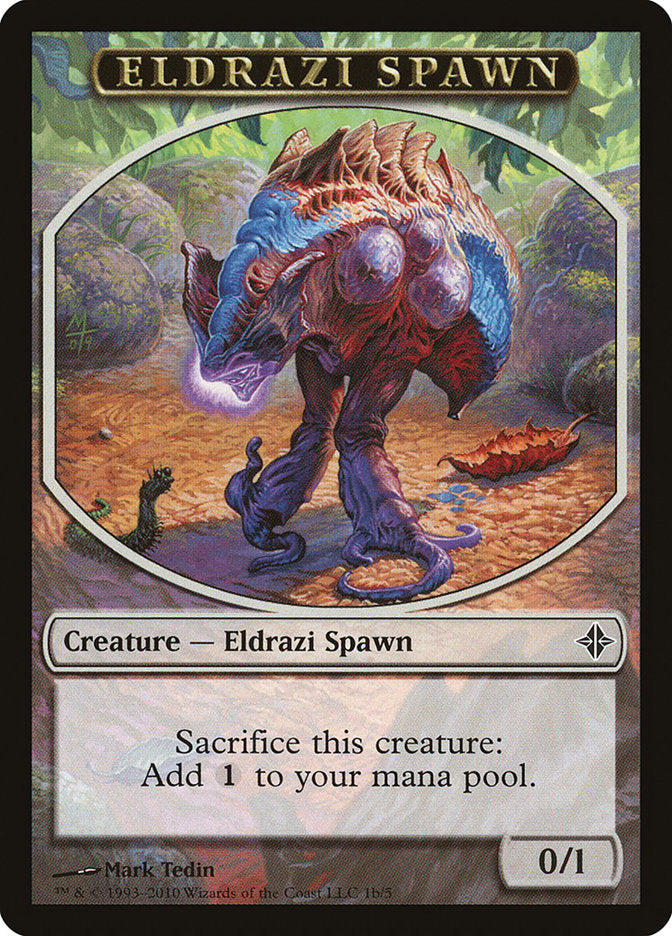 Eldrazi Spawn (1b/5) [Rise of the Eldrazi Tokens] | Dumpster Cat Games