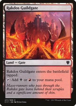 Rakdos Guildgate [Commander 2017] | Dumpster Cat Games