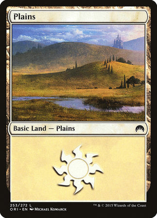 Plains (253) [Magic Origins] | Dumpster Cat Games