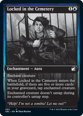 Locked in the Cemetery [Innistrad: Double Feature] | Dumpster Cat Games