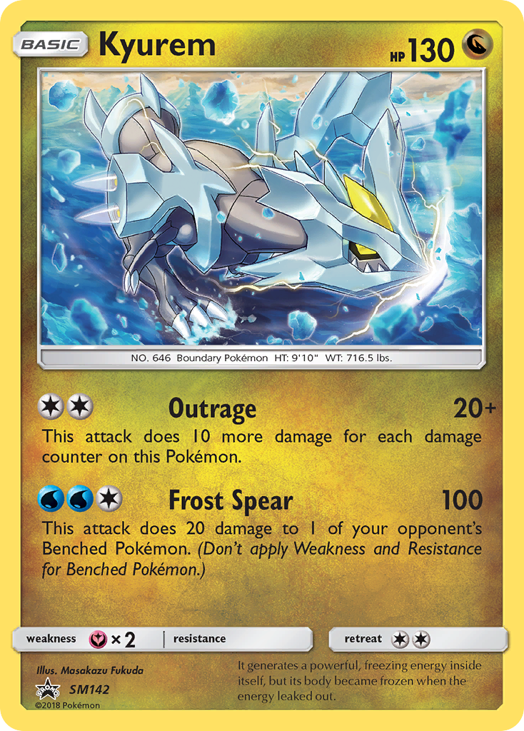 Kyurem (SM142) [Sun & Moon: Black Star Promos] | Dumpster Cat Games