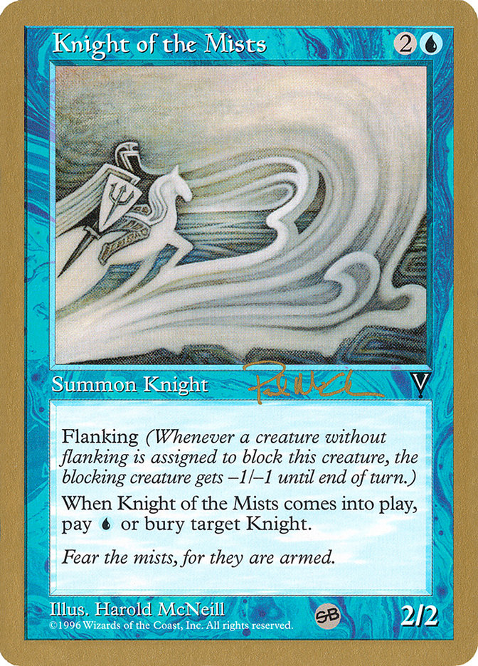 Knight of the Mists (Paul McCabe) (SB) [World Championship Decks 1997] | Dumpster Cat Games