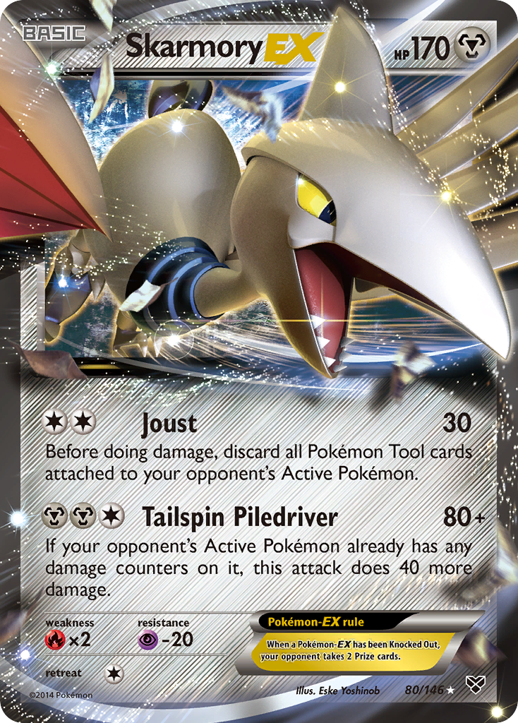 Skarmory EX (80/146) [XY: Base Set] | Dumpster Cat Games