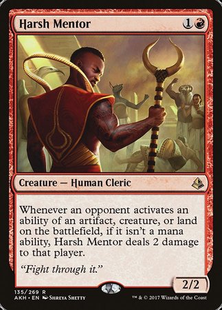 Harsh Mentor [Amonkhet] | Dumpster Cat Games