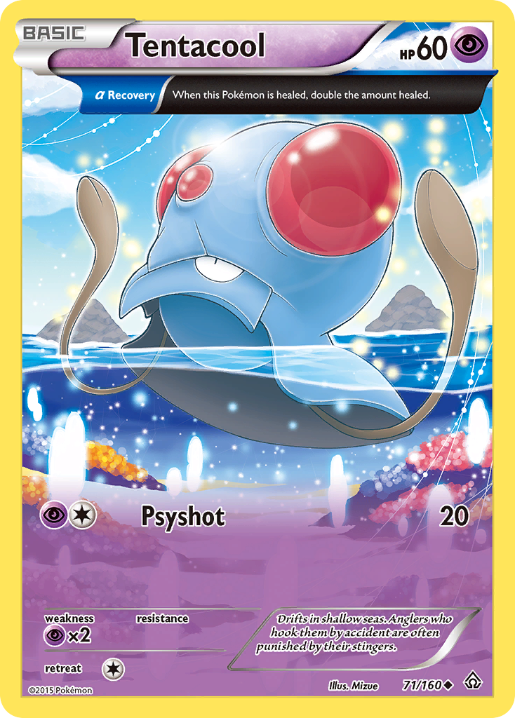 Tentacool (71/160) [XY: Primal Clash] | Dumpster Cat Games