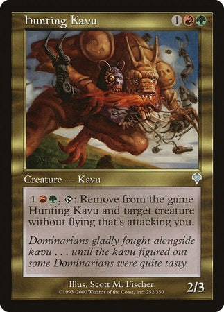 Hunting Kavu [Invasion] | Dumpster Cat Games