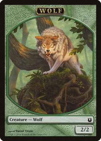 Wolf Token [Born of the Gods Tokens] | Dumpster Cat Games