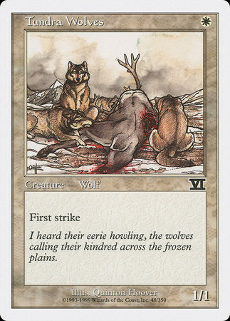 Tundra Wolves [Classic Sixth Edition] | Dumpster Cat Games