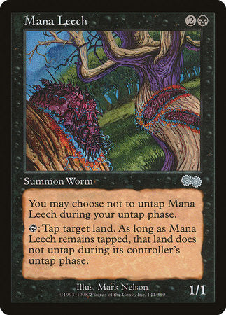 Mana Leech [Urza's Saga] | Dumpster Cat Games